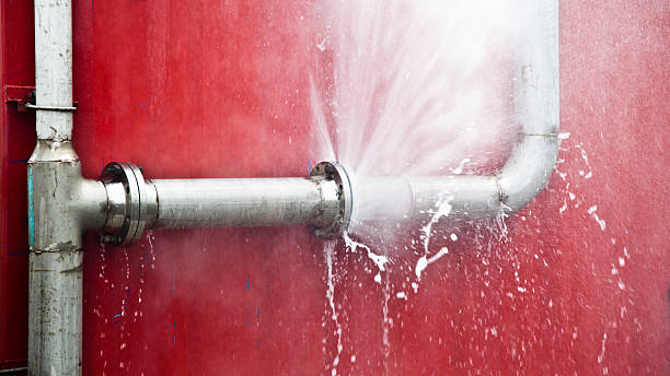 Water damage restoration process in MN